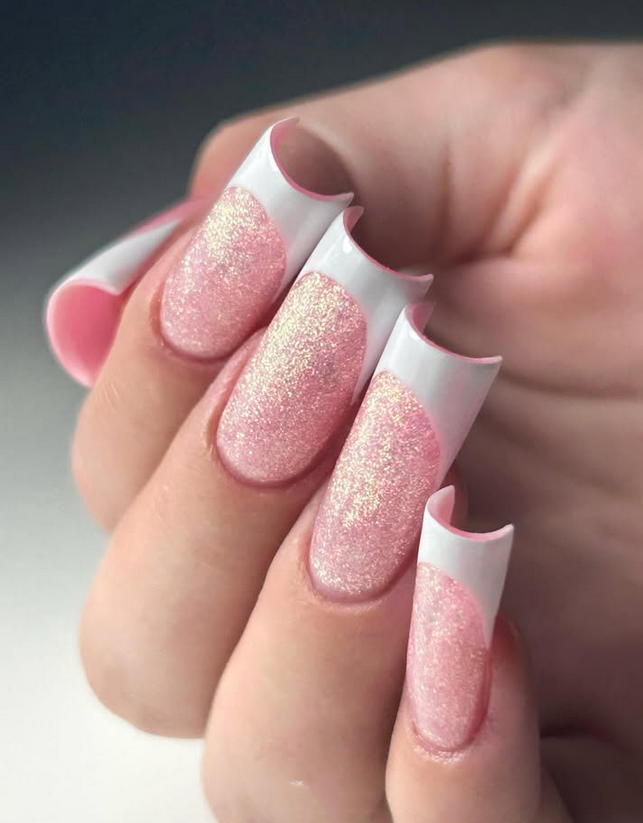 Hello. beauty club — manicure — ombre z brokatem, Kraków Prokocim